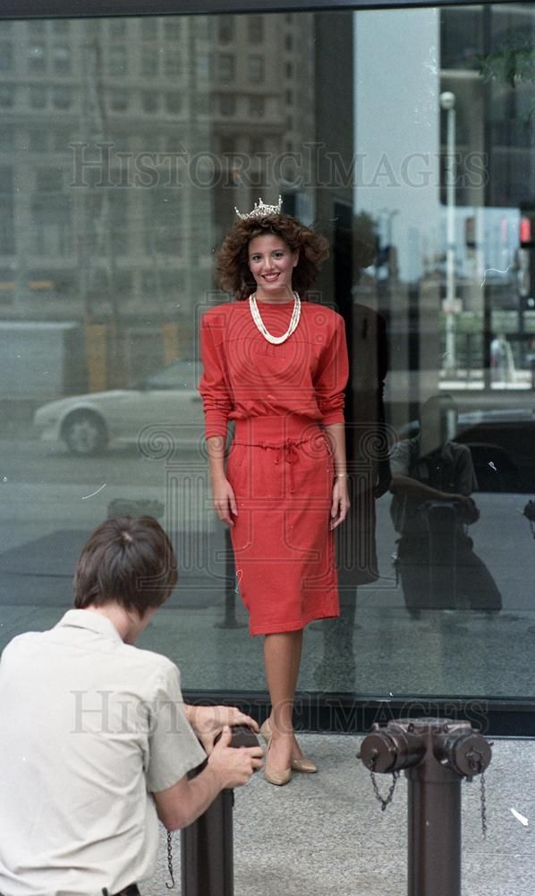 1988 35mm Negs Miss Illinois 1988 Dawn Michele Spicuzza 13