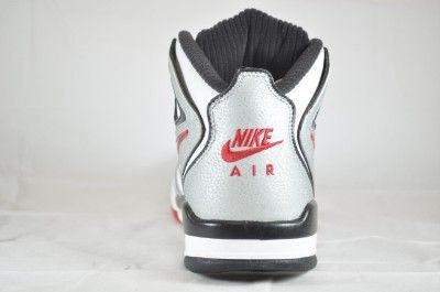 Nike Air Flight Falcon 397204 106 White Black Metallic Silver Red 12