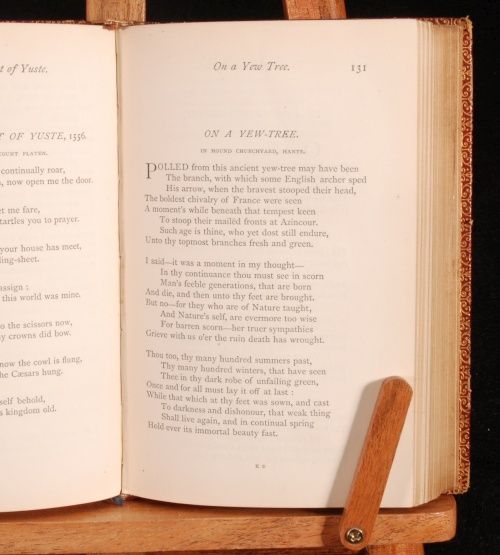 1865 Richard Chenevix Trench Poetry Leather