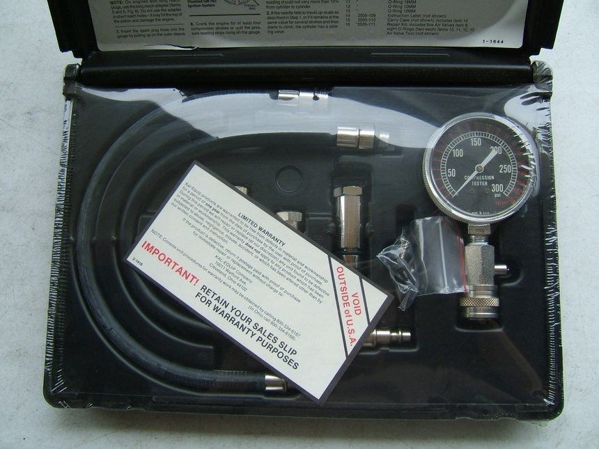 Kal Equip Professional Series Model 2505 Engine Compression Test Kit