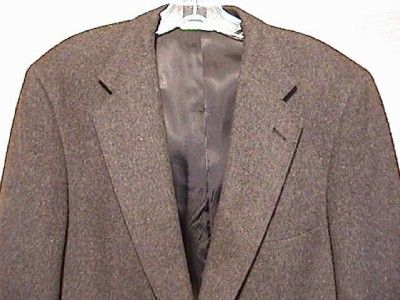 Bedford Ltd Mens 100% Camel Hair Grey Sportcoat EUC