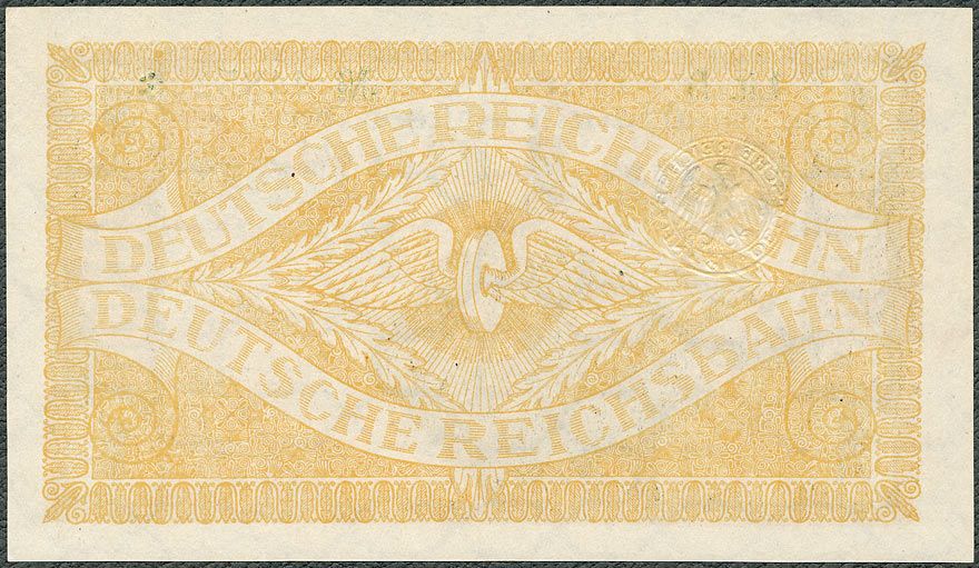 Germany   Railway Karlsruhe   1 Billion / Trillion Mark 1923 PS1277