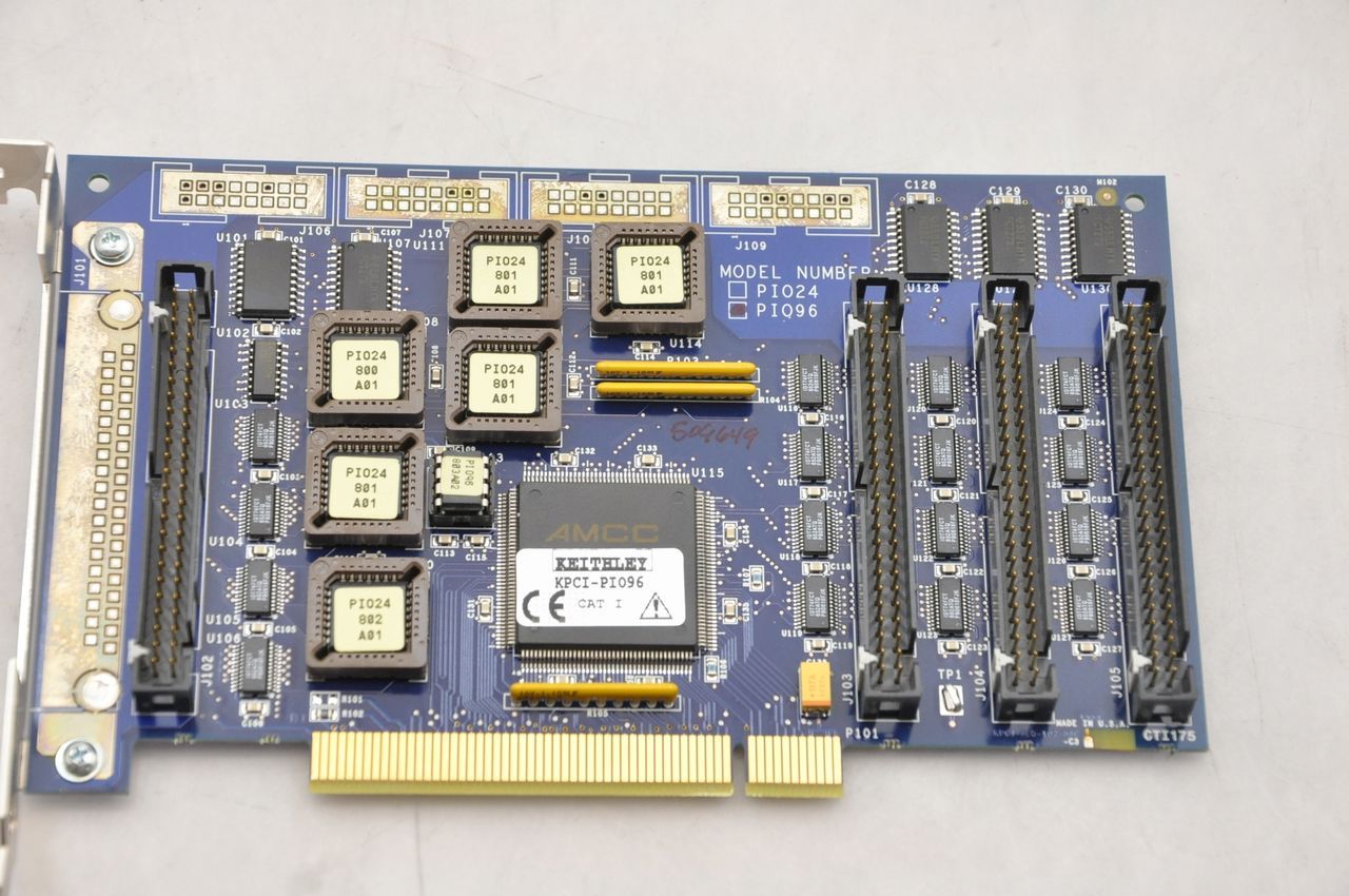 Keithley Kpci PIO96 96 Channel Parallel Digital I O Pici Card Board