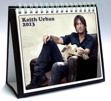 Keith Urban 2013 Desktop Holiday Calendar The Ranch