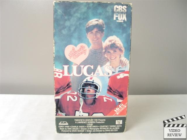 Lucas VHS Corey Haim Charlie Sheen Kerri Green Courtney Thorne Smith