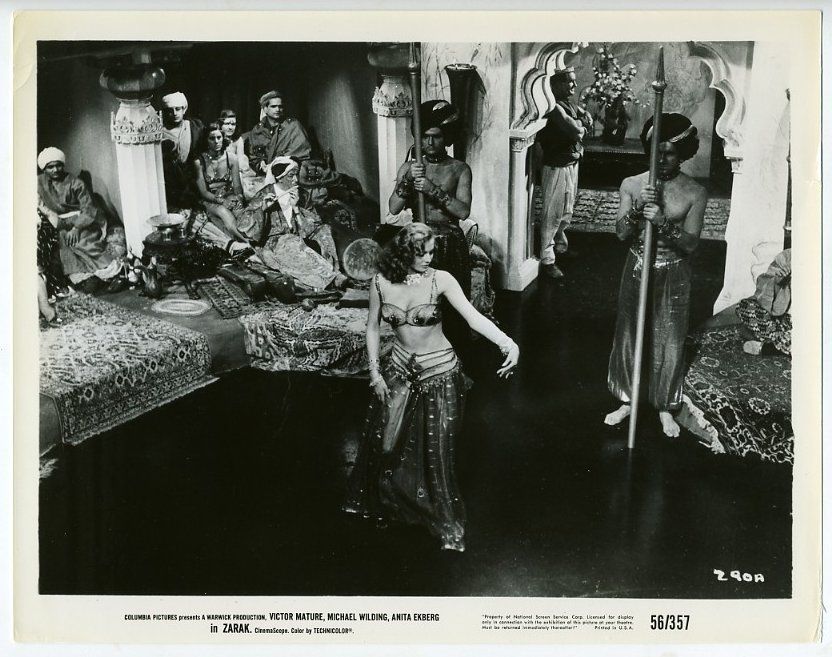 Movie Still Anita Ekberg in Zarak 1956 Photo