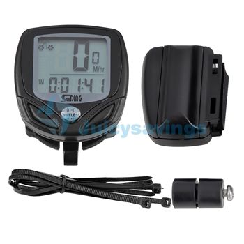 Bike Bicycle Odometer Speedometer KM Miles Measurement