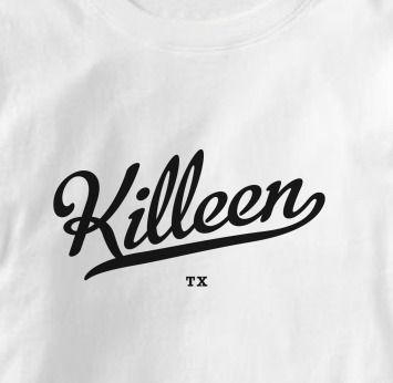 Killeen Texas TX Metro White Hometown Souven T Shirt XL