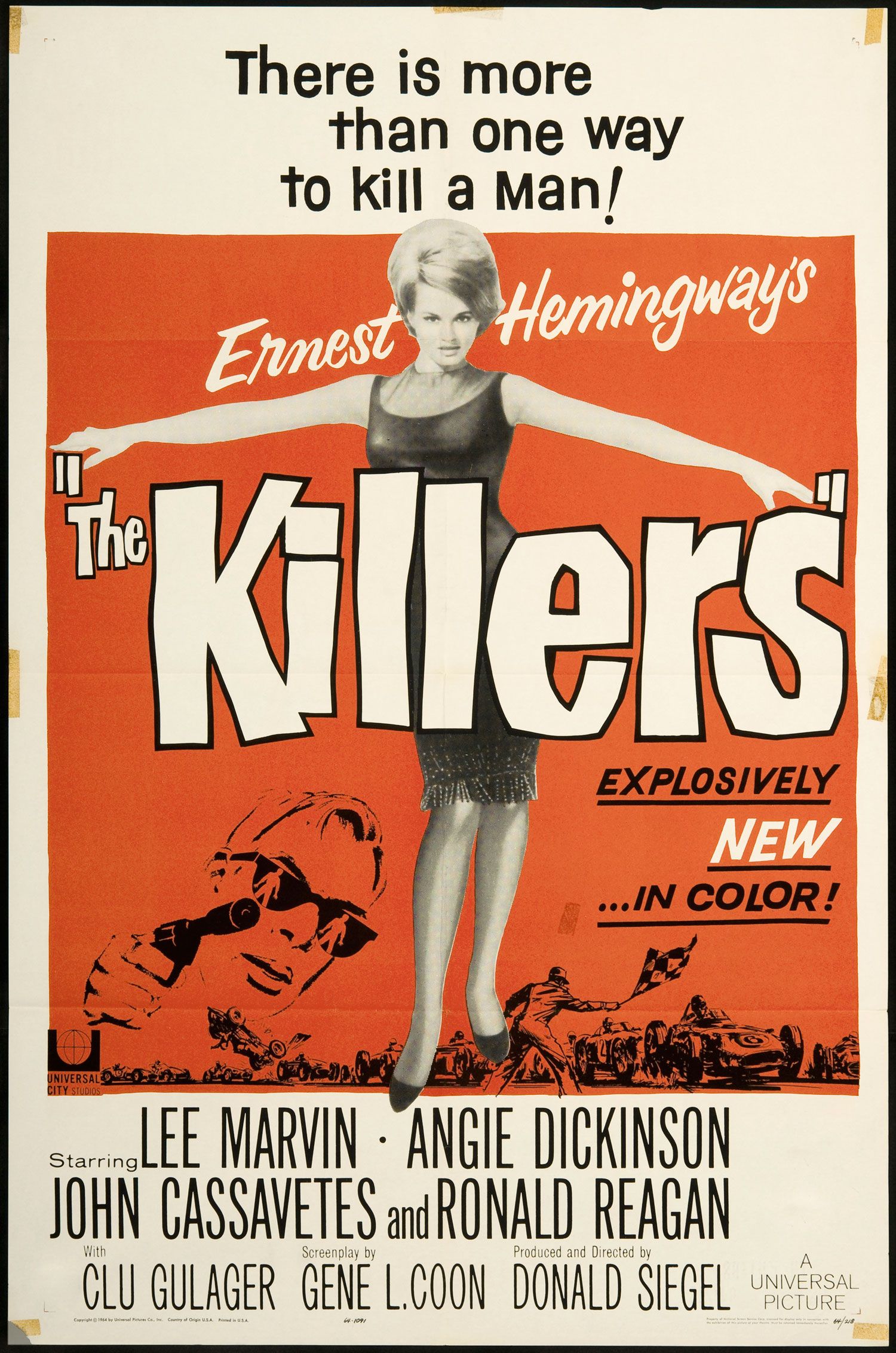 Killers 1964 Original U s One Sheet Movie Poster