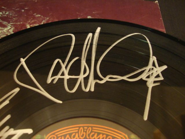 Kiss Signed Autograph Love Gun Vinyl Gene Simmons Stanley Criss Ace