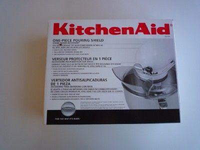 KitchenAid Kitchen Aid Pouring Shield Stand Mixer Attachment KN1PS