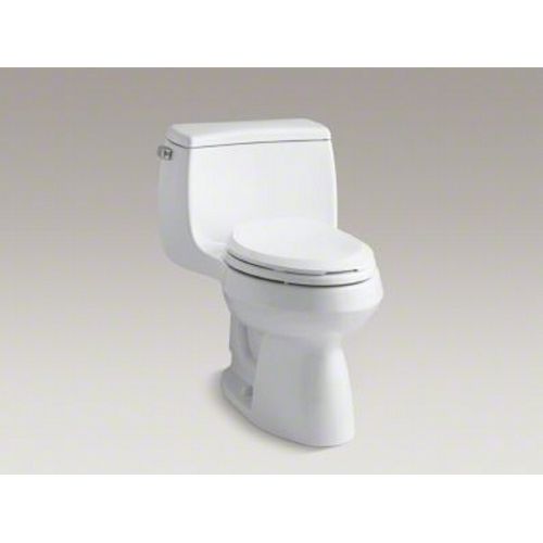 Kohler K 3615 0 Gabrielle Comfort Height One Piece Compact Elongated