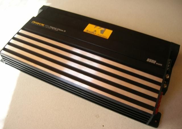 New Kole Audio Mono Block 5500 Watt Car Amp Amplifier