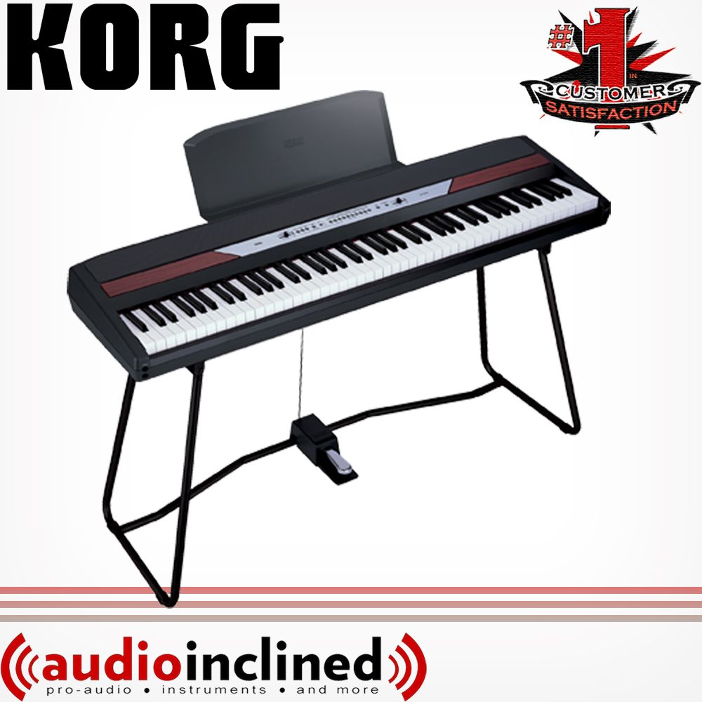 Korg SP 250 88 Key Piano SP250 w Stand Bundle