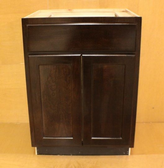 Kraftmaid Cherr Bathroom Vanity Sink Base Cabinet 24 Granite Tops in