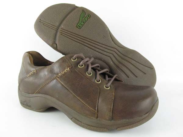 Dansko Krista Brown Distressed Shoe Womens 10 5 11 $120