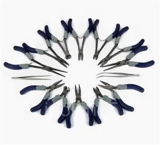 Kobalt 14 PC Piece Mini Long Reach Precision Plier Cutter Tweezer Tool