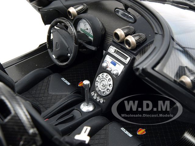 Koenigsegg CCX Black Autoart 1 18 Diecast Model Car