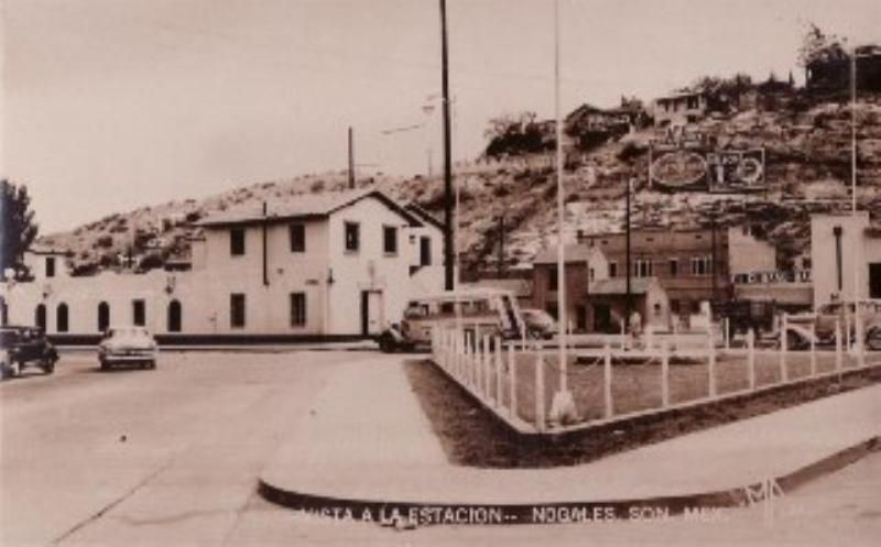 RPPC Vista A La Estacion Nogales Son Mexico Postcard