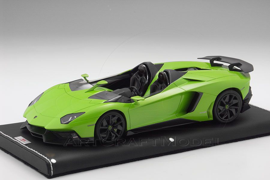 Lamborghini Aventador J 2012 Ithaca Green 1 18 Mr Models LAMBO008D