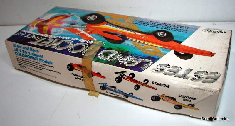 RARE Estes Land Rocket Race Car Unbuilt Model Kit in Box 1970s Vintage