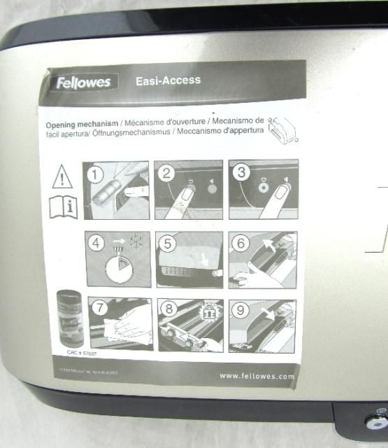 Fellowes Jupiter 125 Desktop Laminator Powered On