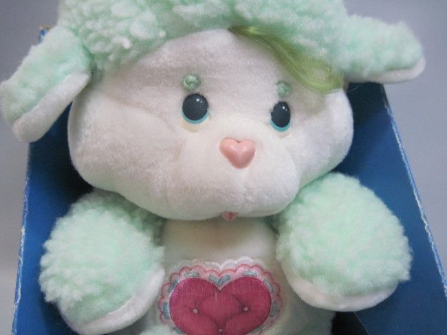 Vtg Pat Pend 1985 Gentle Heart Lamb 13 Care Bear Cousins Plush