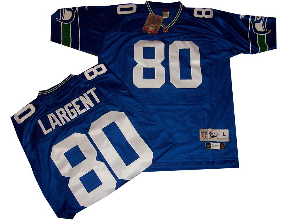 Seattle Seahawks Steve Largent Throwback Jersey L