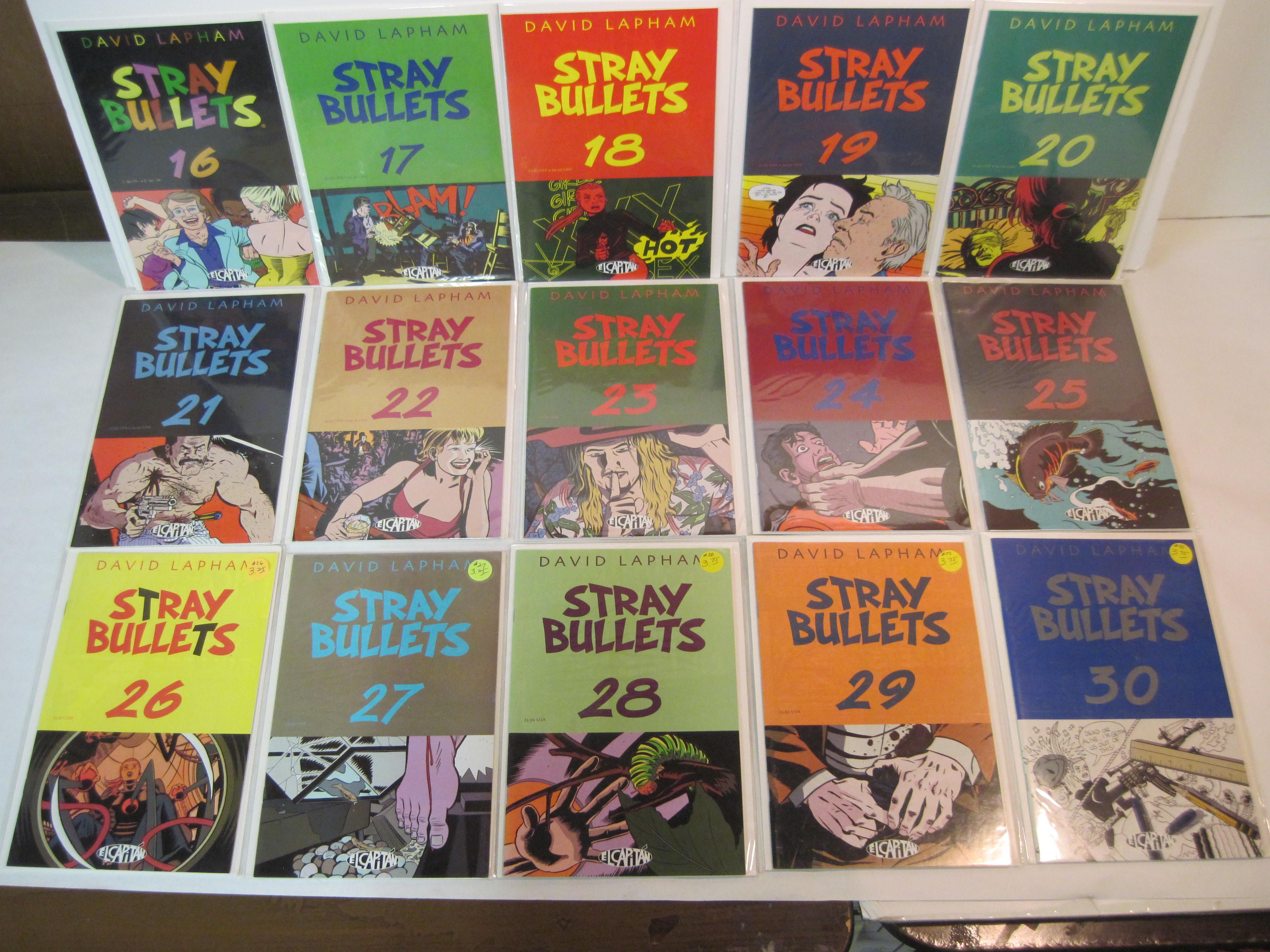 Set of Stray Bullets 1 30 NM M David Lapham El Capitan Books