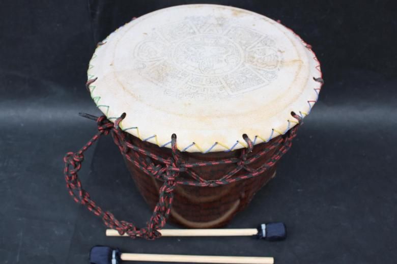 Drum Aztec Dance Music Prehispanic Latin Percussion Instrument on PopScreen