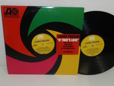 Laura Pausini If Thats Love 2X 12 Double Single Atlantic PR 301111