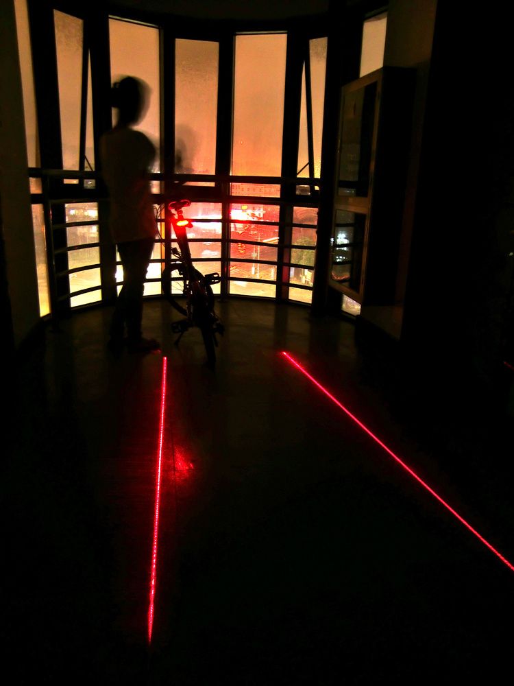 safety laser lights use for student baby stroller jogging walking