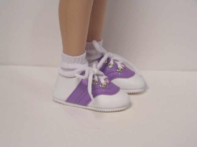 Lavender Saddle Doll Shoes for Wren Raven Piper Lark♥