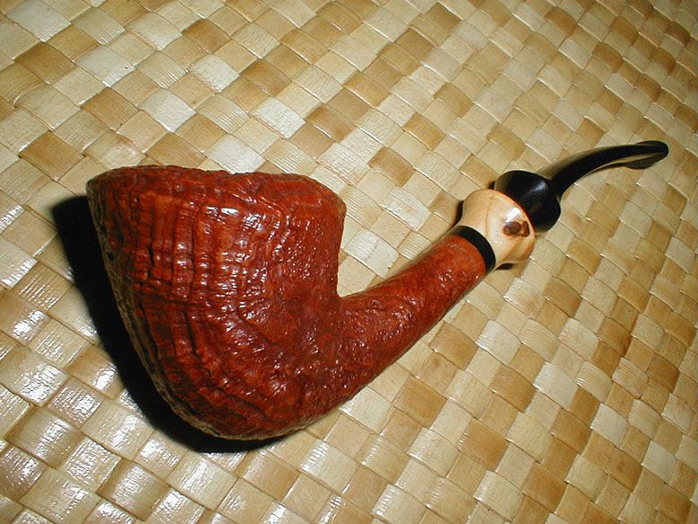 Lasse Skovgaard Freehand Dublin Pipe w Wood New Sixten Ivarsson Retro