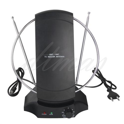 Digital Indoor VHF UHF FM HD TV HDTV DTV High Gain Antenna