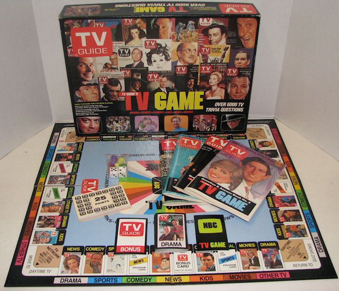 Here for your consideration we have a vintage 1984 board game. TV