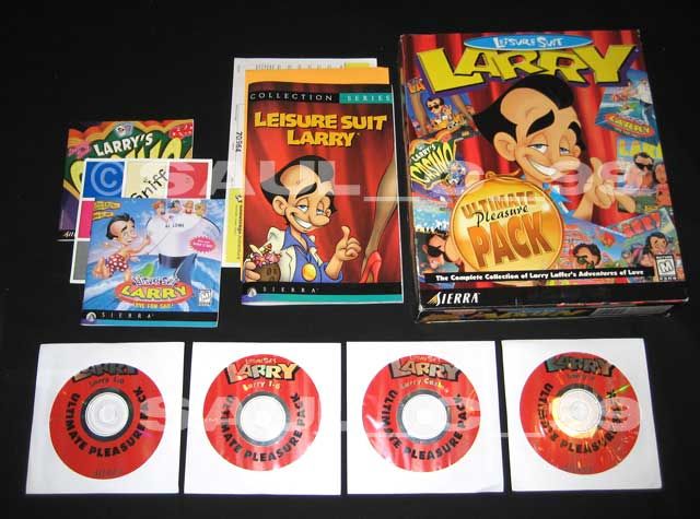 Leisure Suit Larry Ultimate Pleasure Packgame for the PC on cd rom