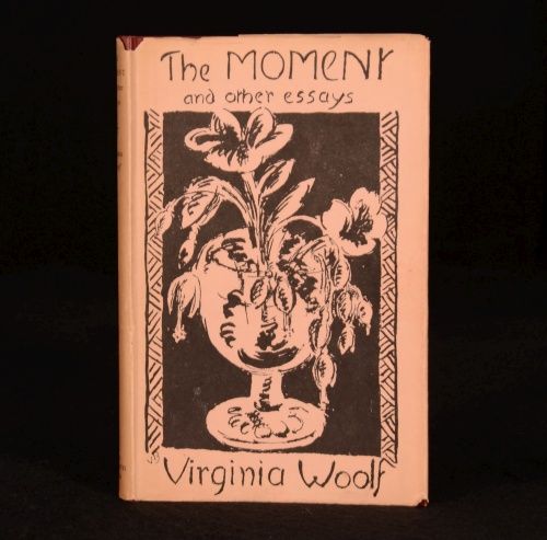 1947 Virginia Woolf The Moment and Other Essays Unclipped Dustwrapper