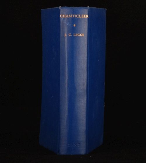 1935 Chanticleer by J G Legge First Dustwrapper