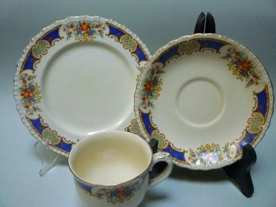 Vintage Grindley Trio Lepanto Pattern c1936 54