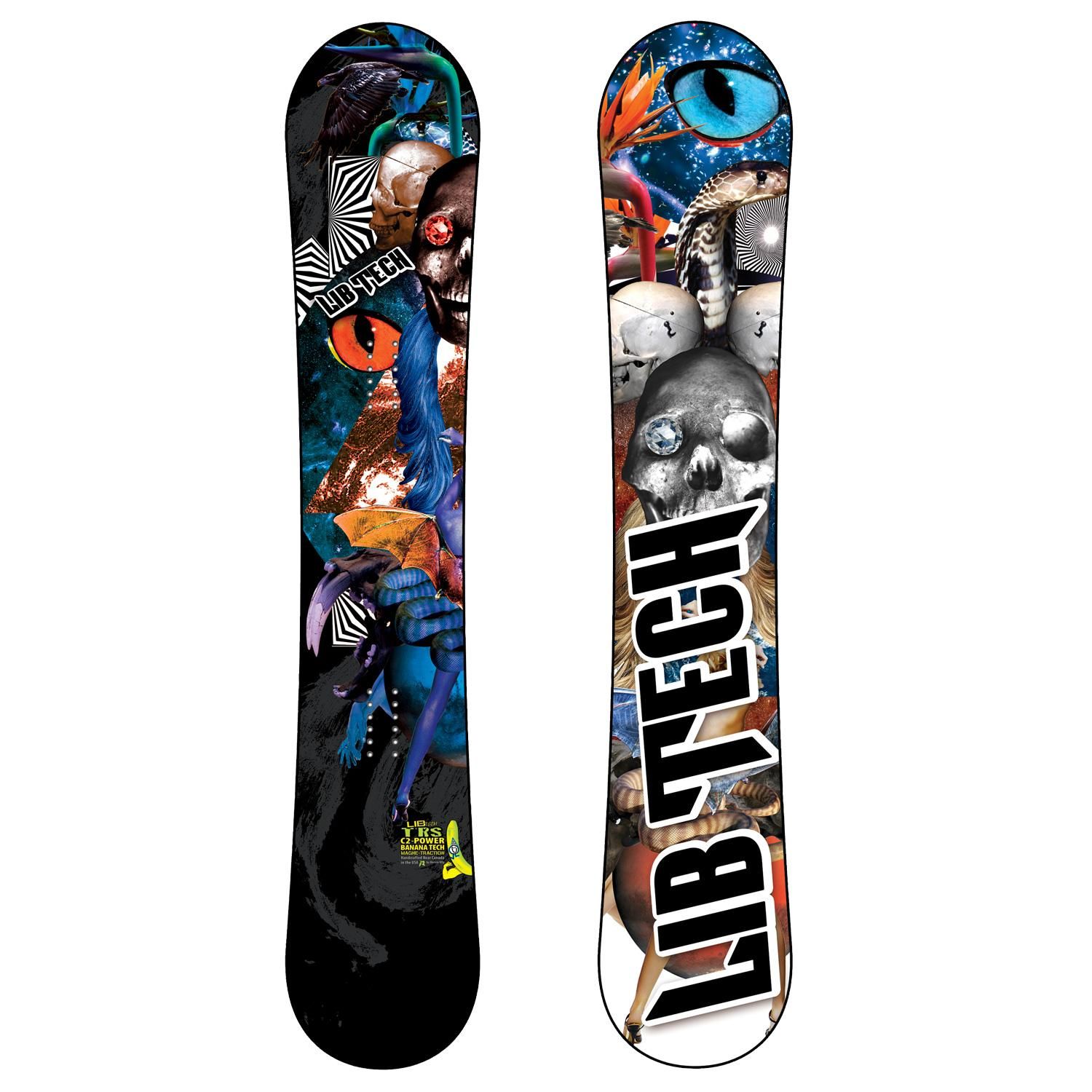 New 2012 Lib Tech 162 TRS C2X Snowboard Banana Rocker