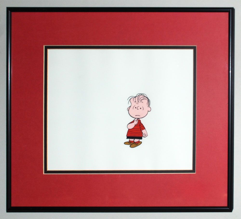 Production Cel Youre Good Sport Charlie Brown Linus 1975