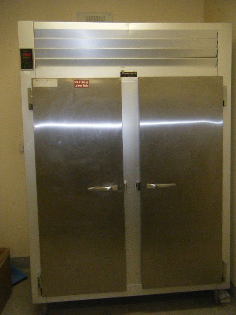 Traulsen Two Door Refrigerator with Locking Doors Digital Read