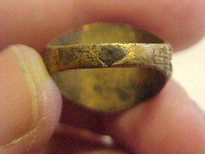 Awesome C C C Civilian Conservation Corps Pictorial Ring Token Jewerly