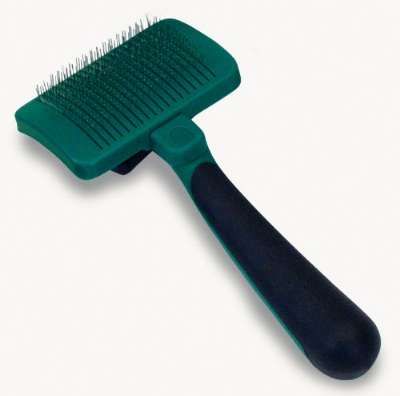 Safari Grooming Self Cleaning Slicker Dog Brush Medium