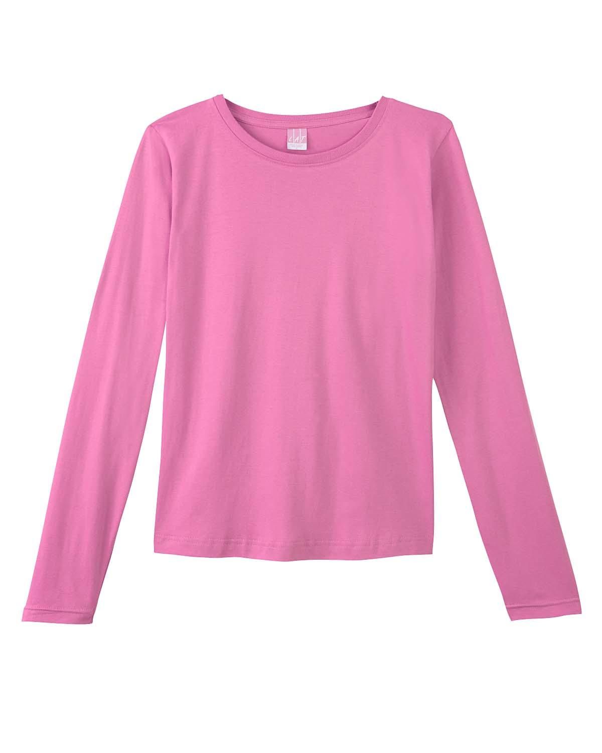 LAT Ladies Combed Ringspun Long Sleeve T Shirt 3588