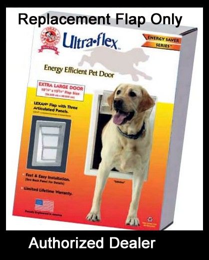 Replacement Flap for Ideal Ultra Flex Dog Pet Door XL