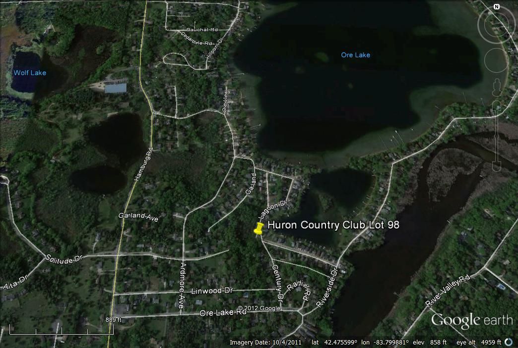 Brighton Lot Near Lake in Livingston County MI