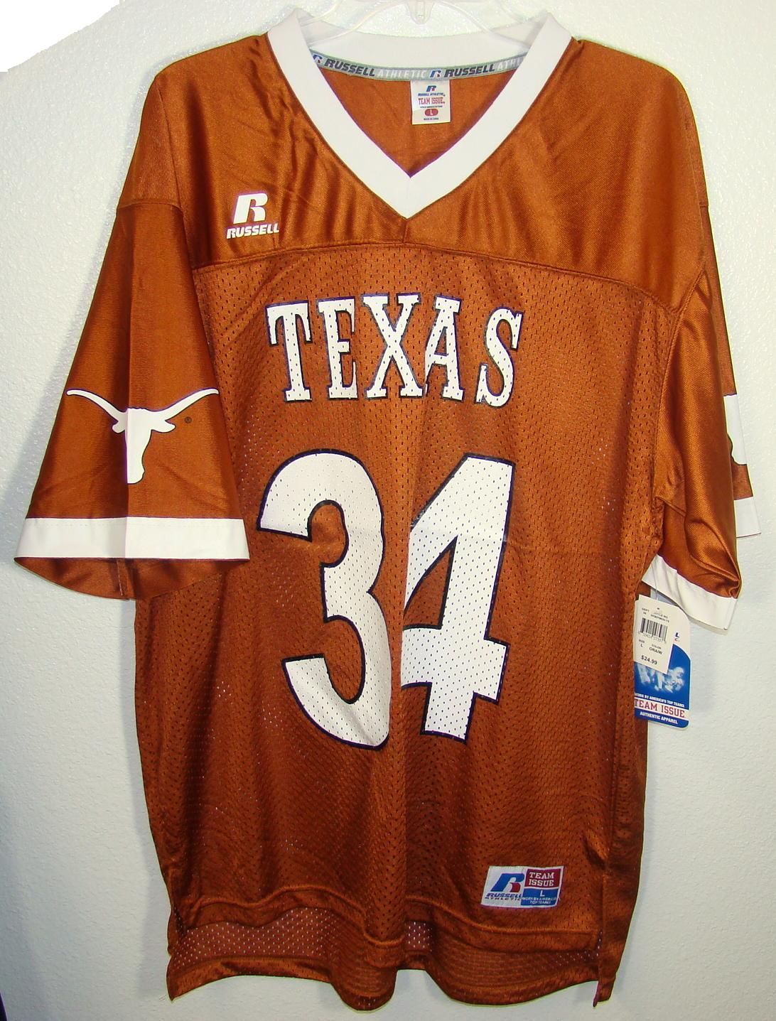 New Texas Longhorns Replica Football Jersey