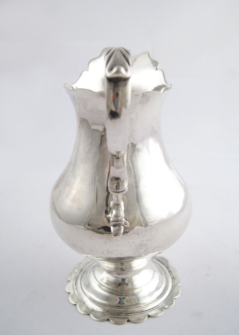 Antique 18c London England Sterling Silver Creamer Dorothy Mills 1762